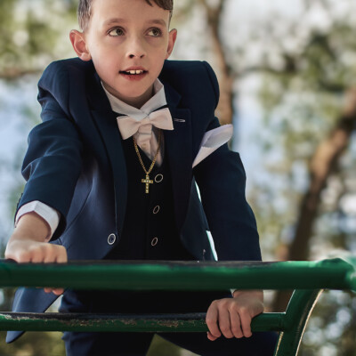 Sesja Komunijna na placu zabaw - Lewityn