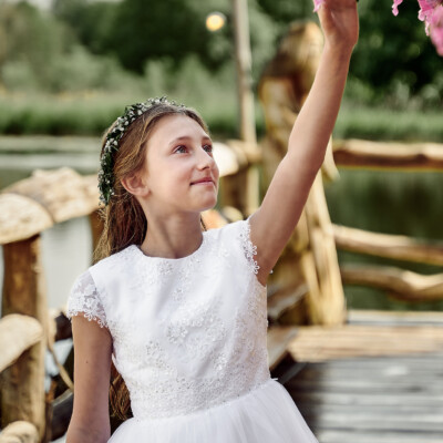 Reportaż komunijny - mini sesja Nadii