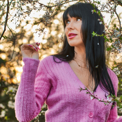 Wiosenna sesja portretowa Ewy - Park w Zelowie